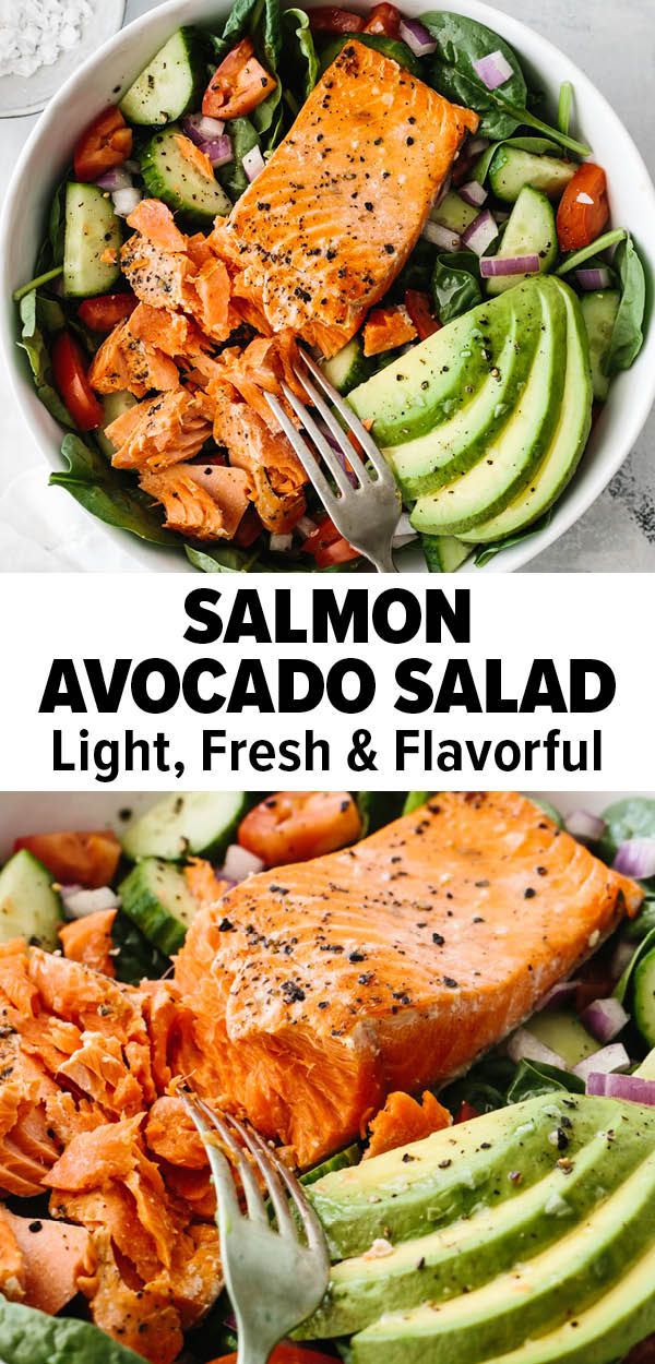 Salmon Avocado Salad