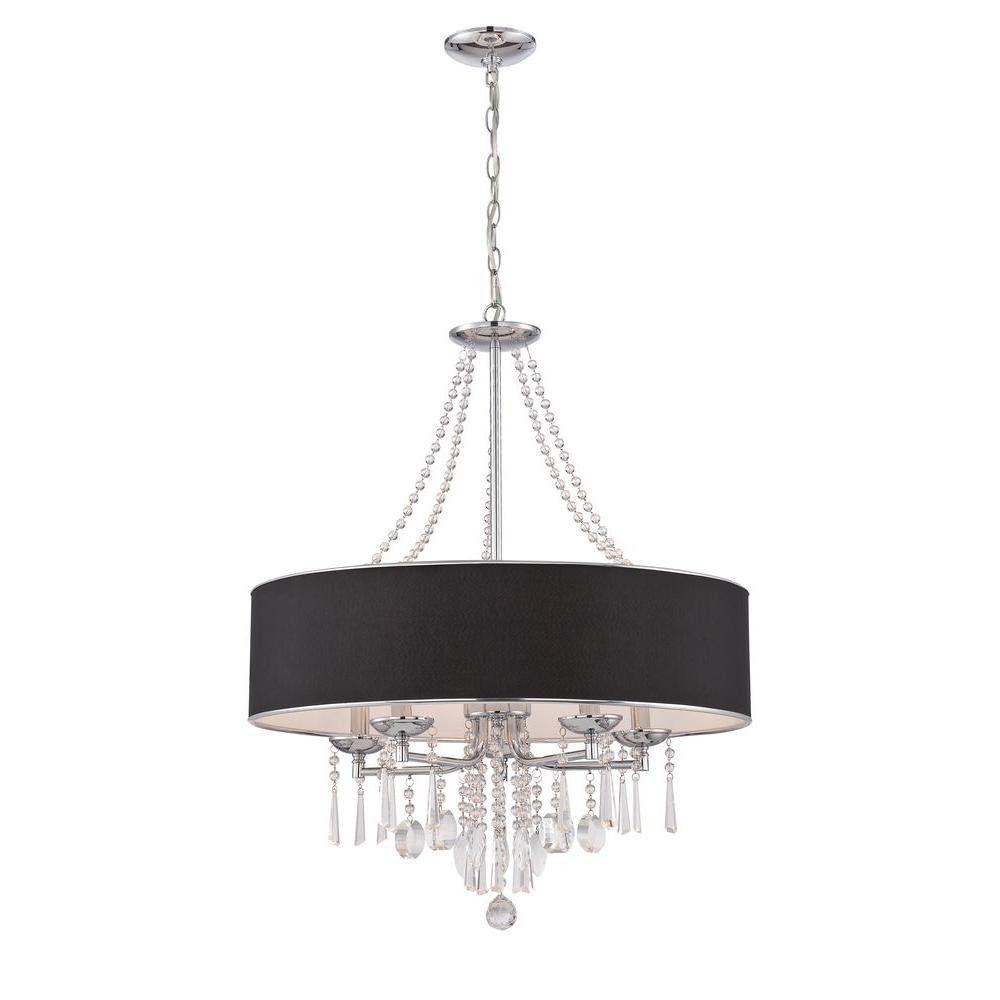 Gatsby Era Pendant With Crystal Accents Home Powder Light Gatsby Era Pendant Chandelier With Crystal Accents