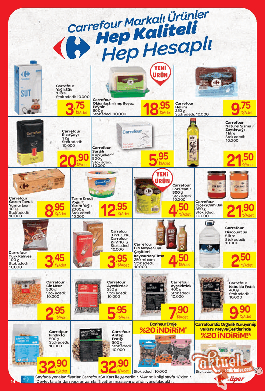Carrefoursa Aktuel Indirim Katalogu Panosundaki Pin