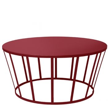 Petite Friture Hollo Coffee Table Burgundy Kid Friendly Coffee Table Coffee Table Acrylic Coffee Table
