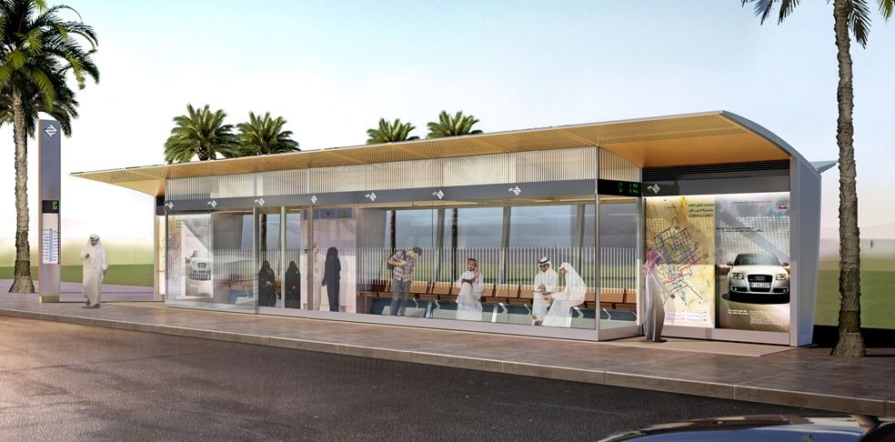 Riyadh Bus Rapid Transit Stations Transporte