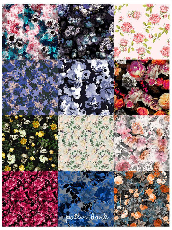 Explore Buy Royalty Free Stock Seamless Repeat Patterns Print Trends Tekstil