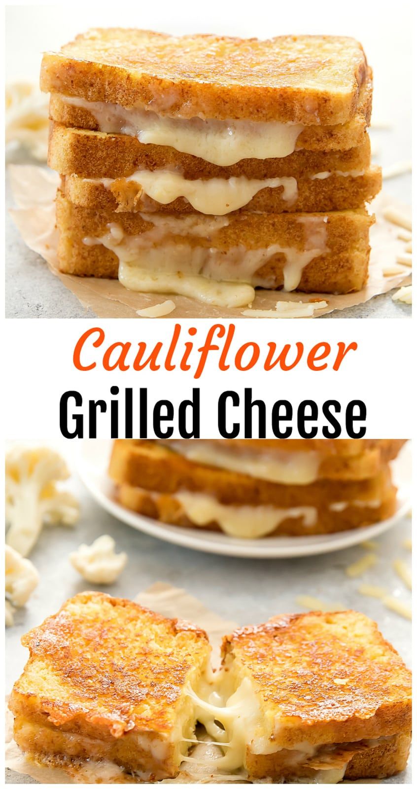 Cauliflower Grilled Cheese Sandwiches Recipe Vegan Grilling