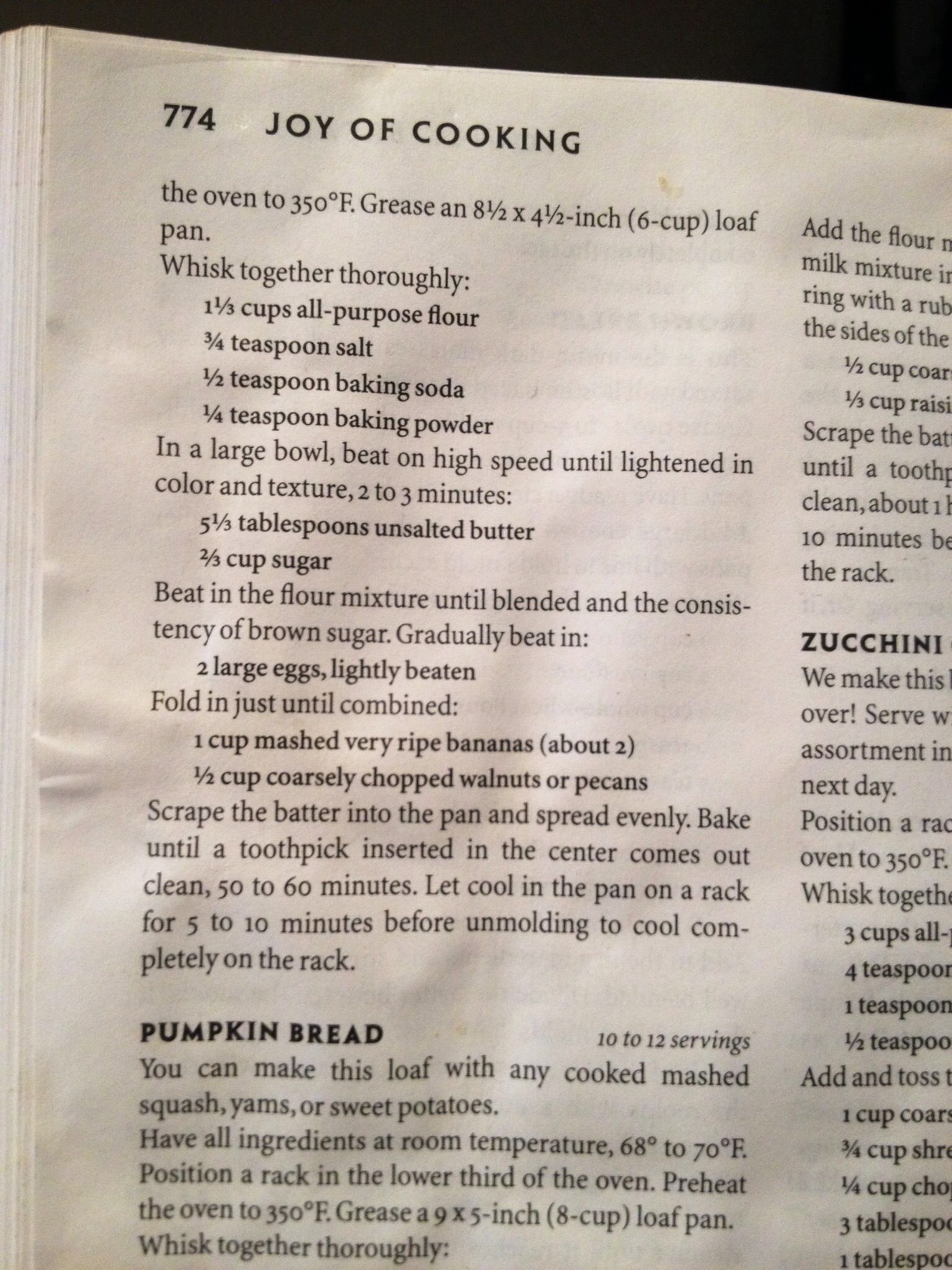 Banana bread Sweets recipes, Joy of cooking, Baking soda Banana bread Sweets recipes, Joy of cooking, Baking soda