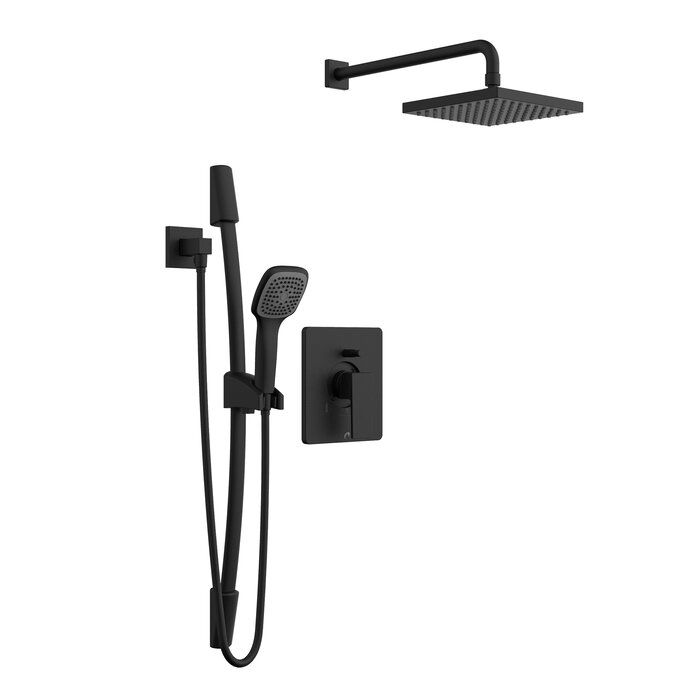 Shower Controls Away From Shower Head