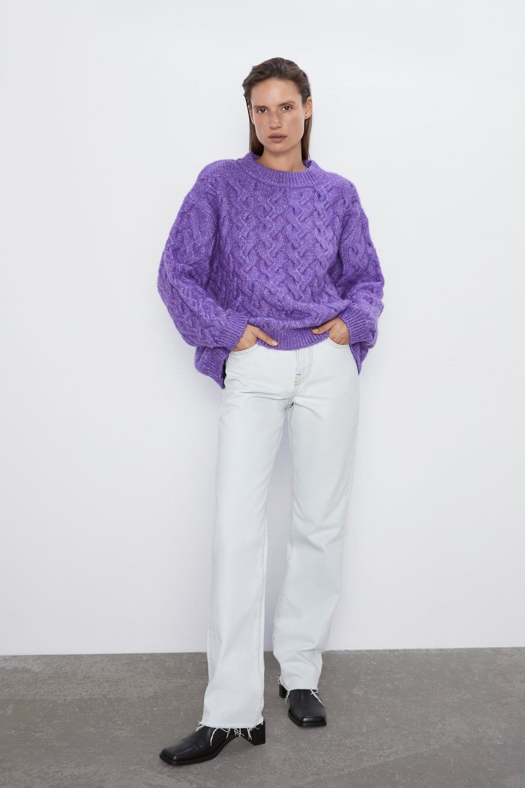 Oversized Sweater Cardigan 2015 Olivia Palermo Runway