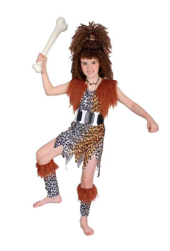 Cavewoman Fancy Dress Costume Large