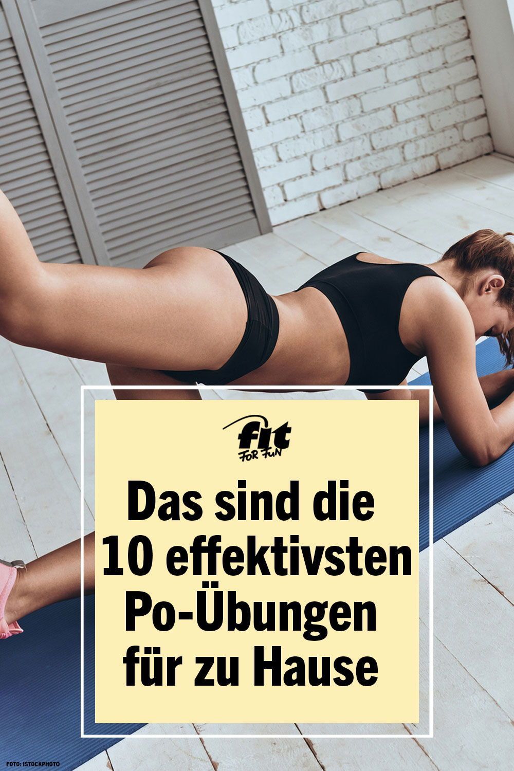 ▷ Die 10 effektivsten Po-Übungen für Zuhause