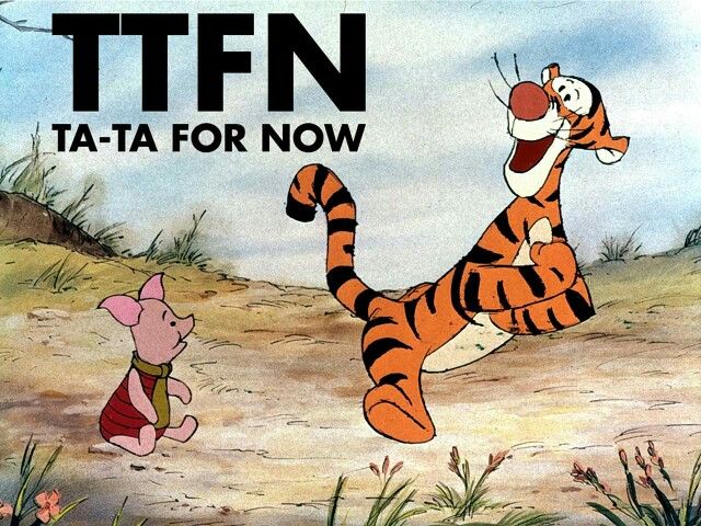 Tata for now | Winnie the pooh friends, Tigger and pooh, Winnie ...