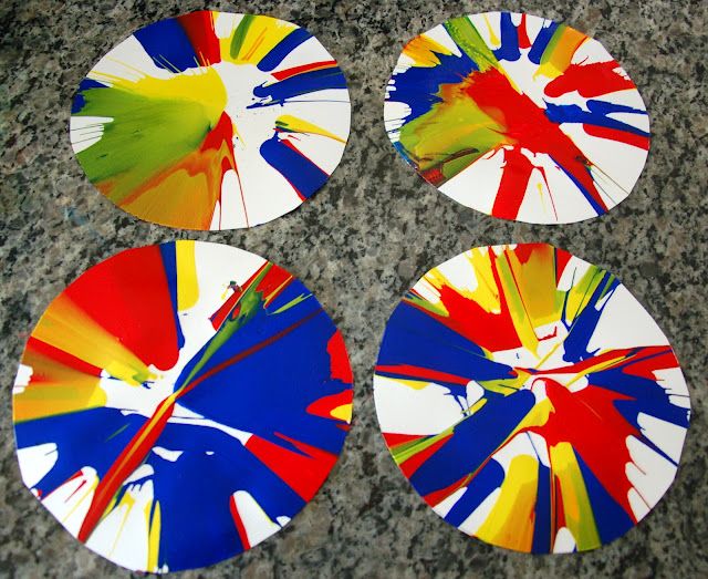 Salad spinner art.. Preschool art, Kindergarten art, Art classroom