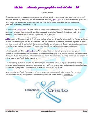 Manual de danza cristiana pdf