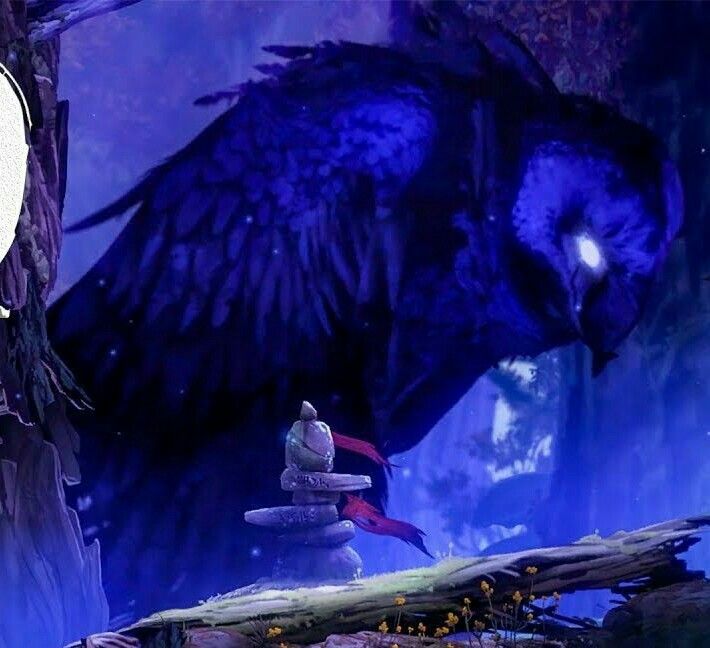 Pin by Myst on ori and the blind forest | Anime animals, Painting, Art