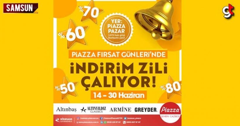 Piazza Da 3 Uncu Indirim Zili Caliyor Slogan Yerler Anket