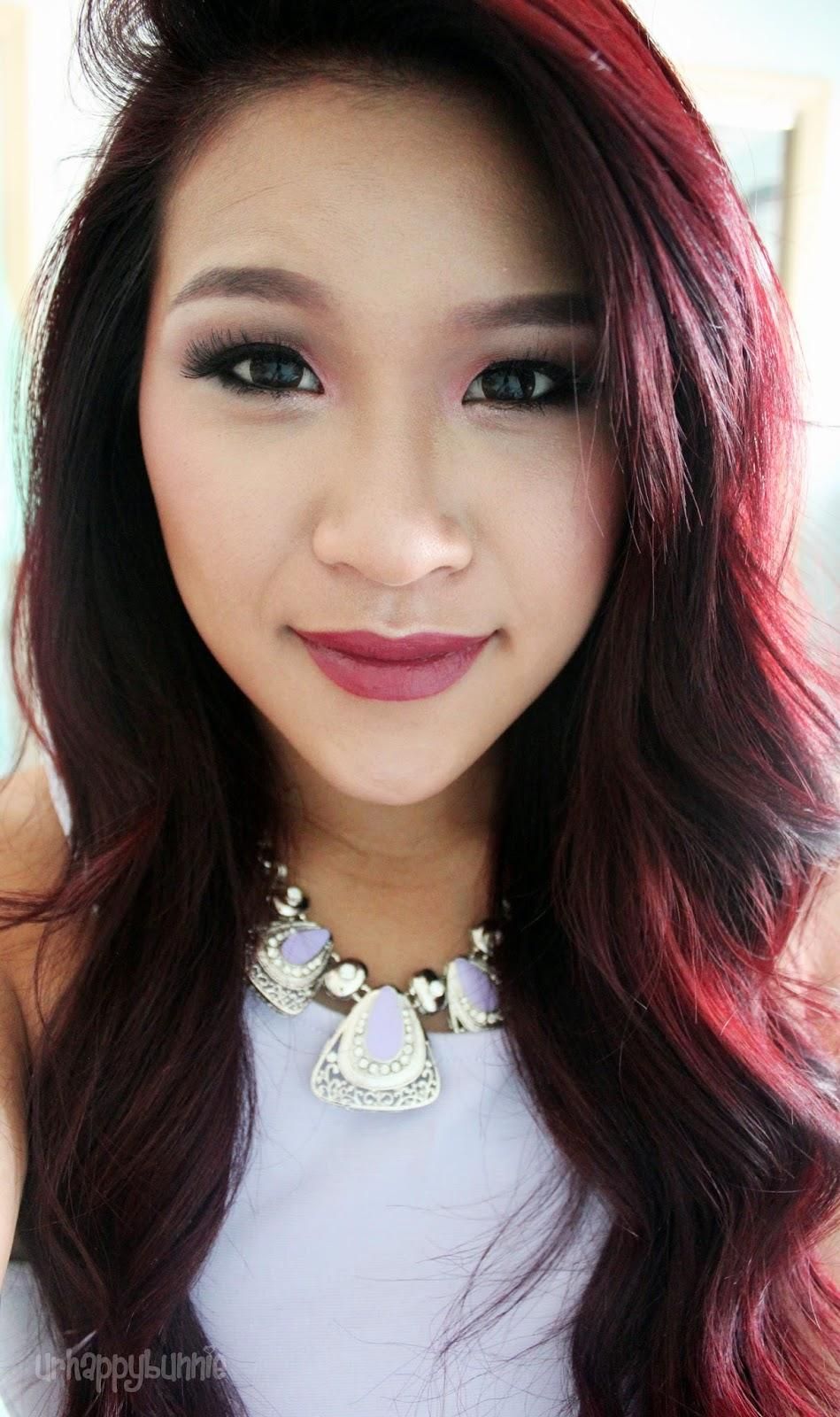 Fall 2014 Dark Intense Burgundy Hair Paperblog Burgundy Hair Garnier Hair Color Box Hair Dye