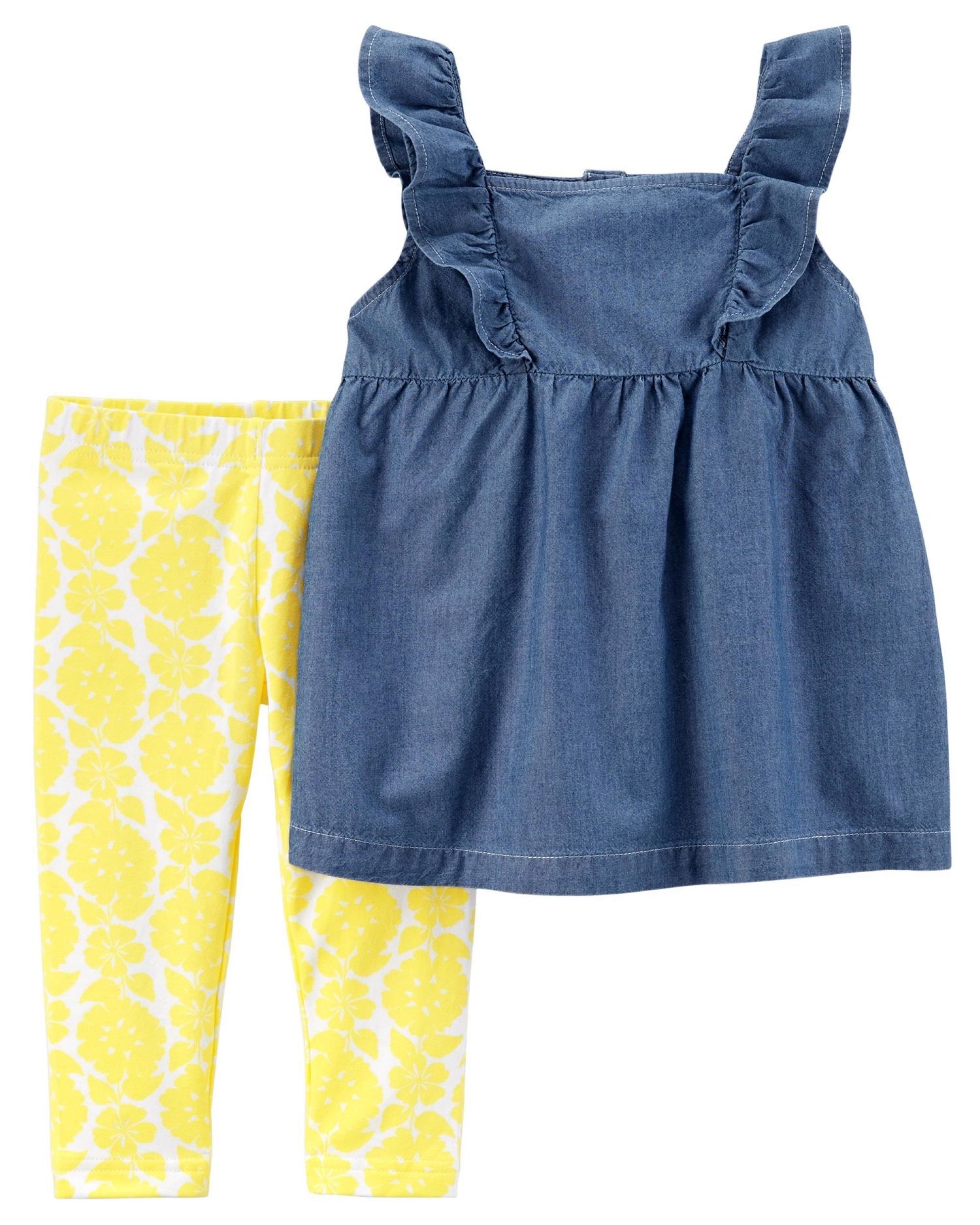 Carters Baby Girls Capri