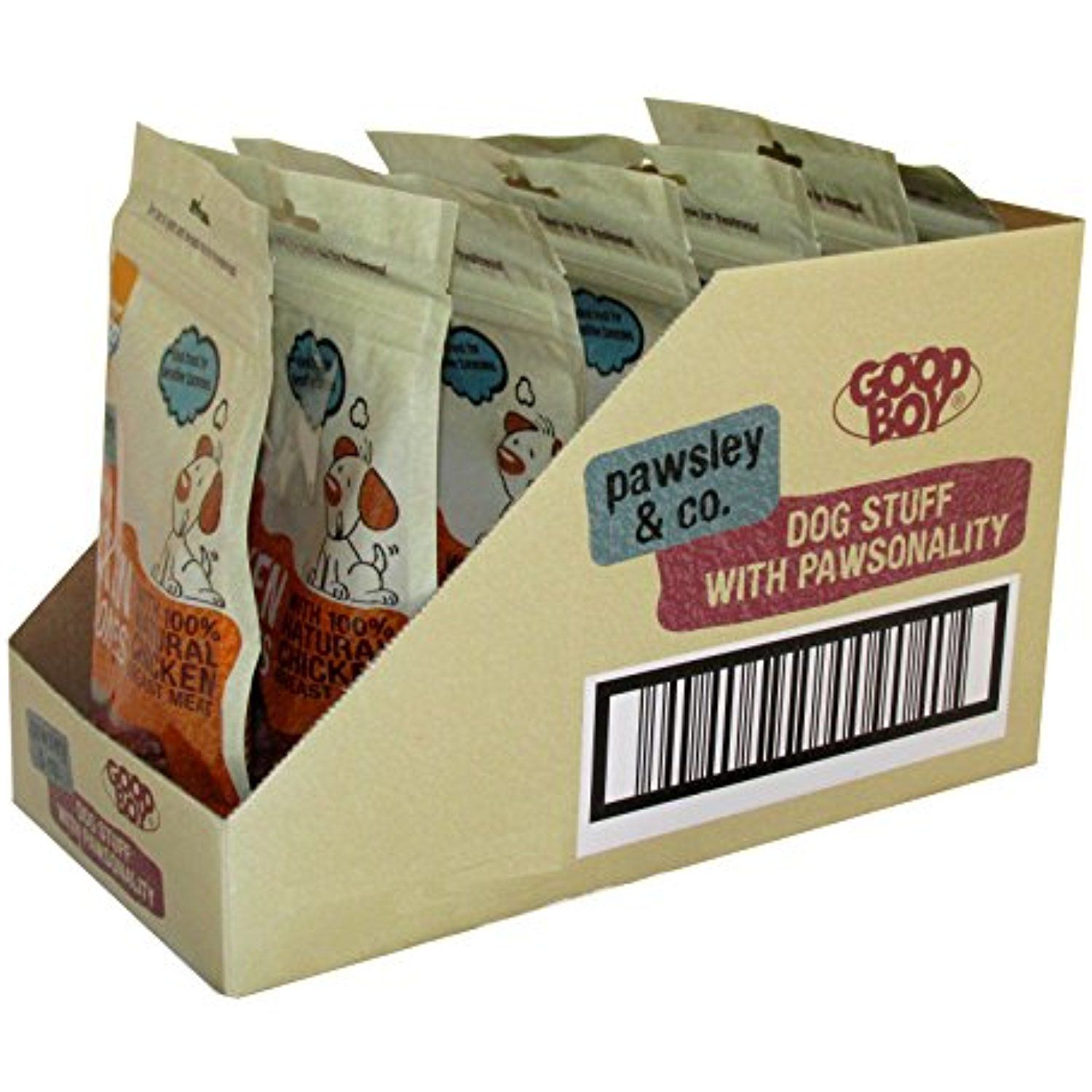 Goood Boy Dog Treats Chicken Fillets With Rice Bones Case Of 8 X