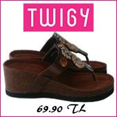 Twigy Mantar Taban Terli K Ayakkabilar Kadin