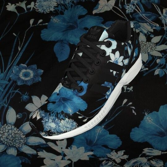 Created by the My ZX Flux app. Aloha! From the Dark Blue Hawaiin Adidas Zx Flux | Adidas zx flux, Adidas zx, Zx flux