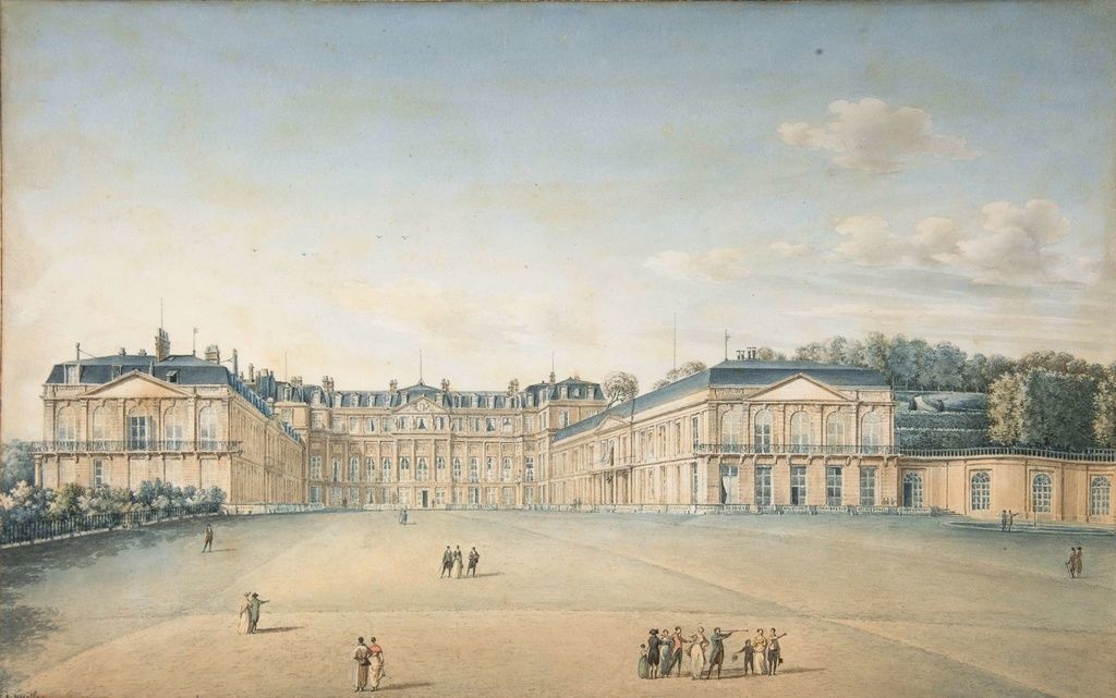 Le Château de Saint Cloud, architecture et décor - Page 10 | Dessin architecture, Domaine de saint cloud, Château