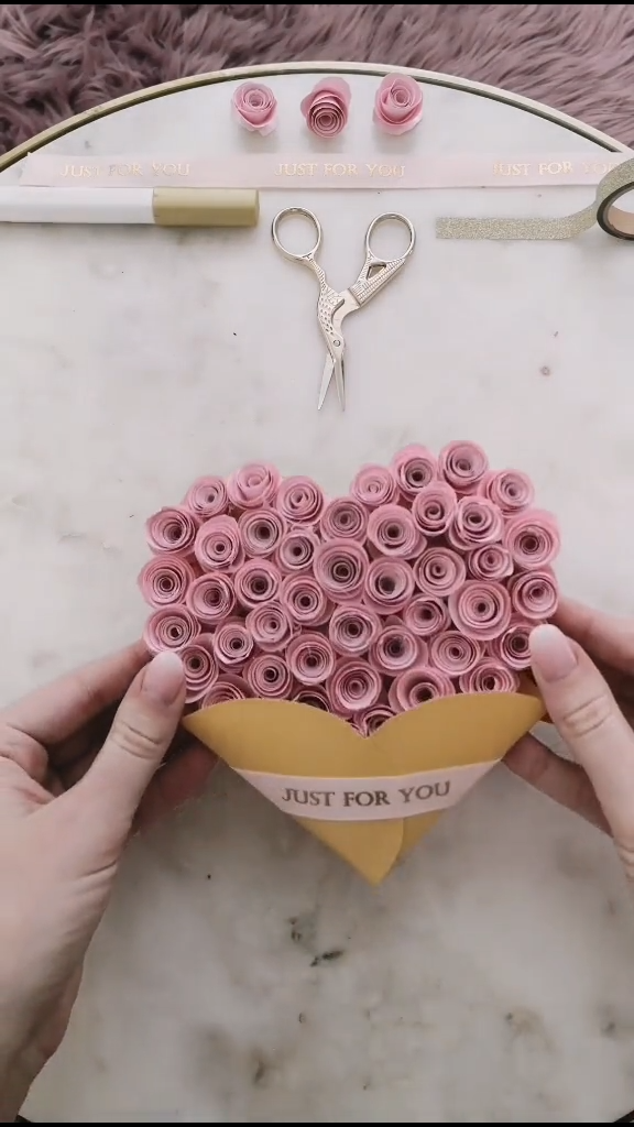 Diy Videos Crafts Diy Valentines Crafts Diy Crafts For Gifts Valentine Crafts