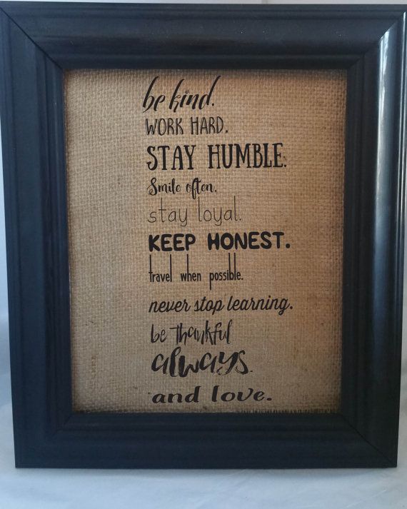 Humble and Kind/Stay Humble/Inspiring Quote/Inspirational/Unique Gift