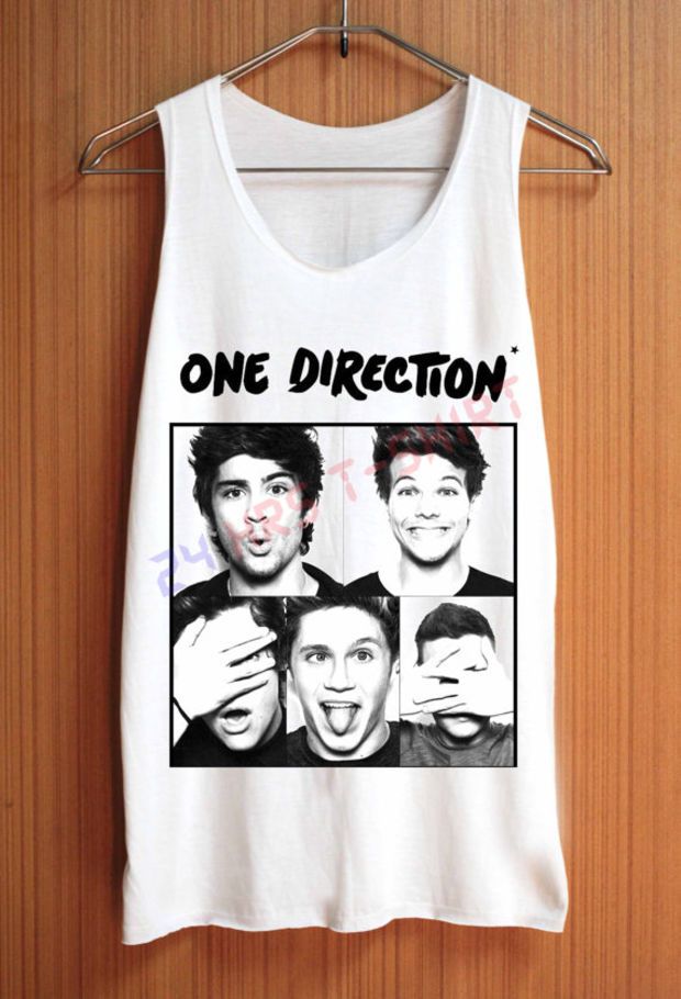 One Direction Shirt Top Tank Top Tee Tunic Singlet by 24hrsTShirt on Wanelo | One direction