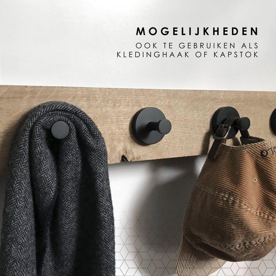 Zelfklevend 2-laags Zwart Doucherek - Planchet - Zonder ...