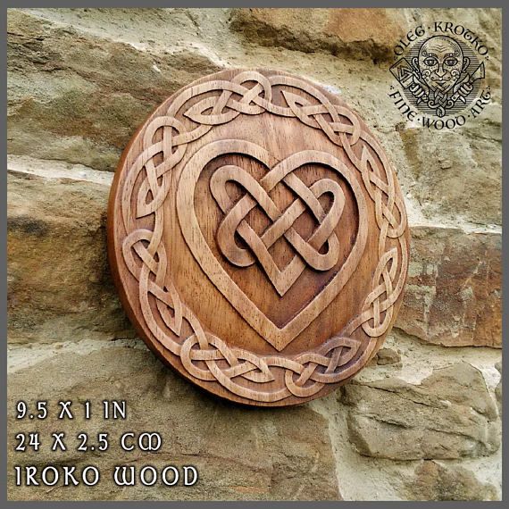 Celtic Heart Knotwork Viking Home Decor Art Norse Thor Odin Узоры Celtic Heart Knotwork Viking Home Decor Art Norse Thor Odin Узоры Pinterest Vikings And Woodcarving
