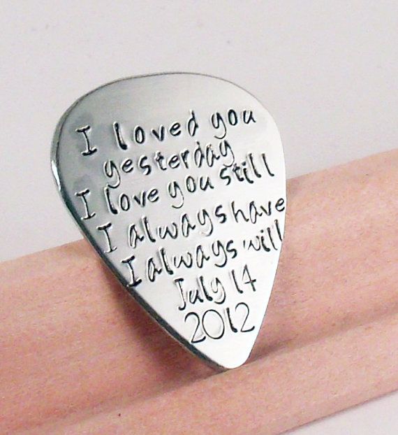Love Quotes Guitar Pick Perfect Gift For A Grooms Wedding Love Quotes Guitar Pick Perfect Gift For A Grooms Wedding Husband Boyfriend Bridesmaid