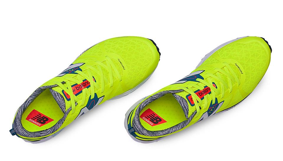 illuminous yellow trainers