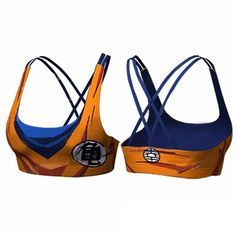 Dragon Ball Z Super- Goku Workout Sports Bra #anime #workout #fitness #animeworkout #dragonball #dra...