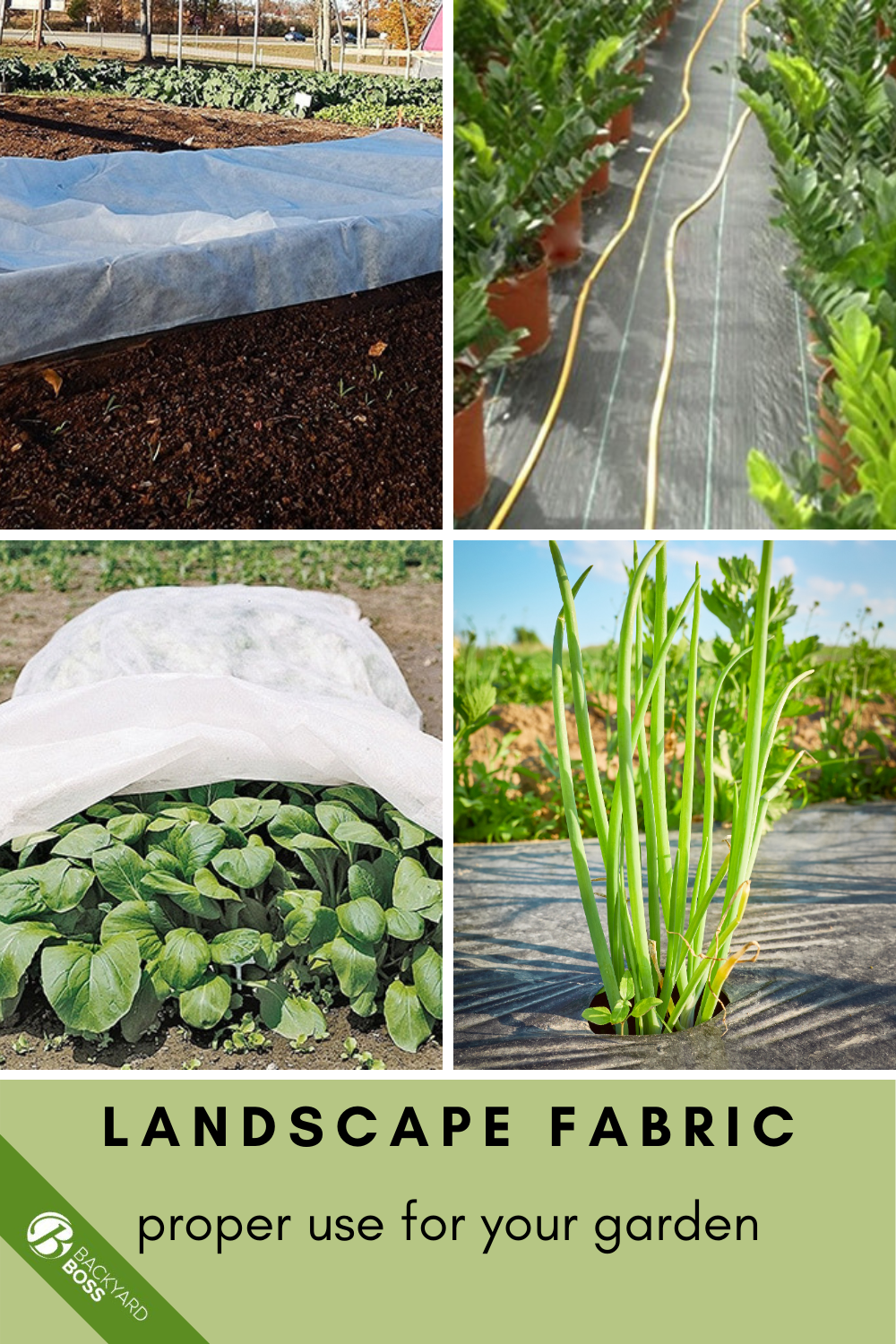 Quick And Easy Steps To Using Landscape Fabric In Your Garden