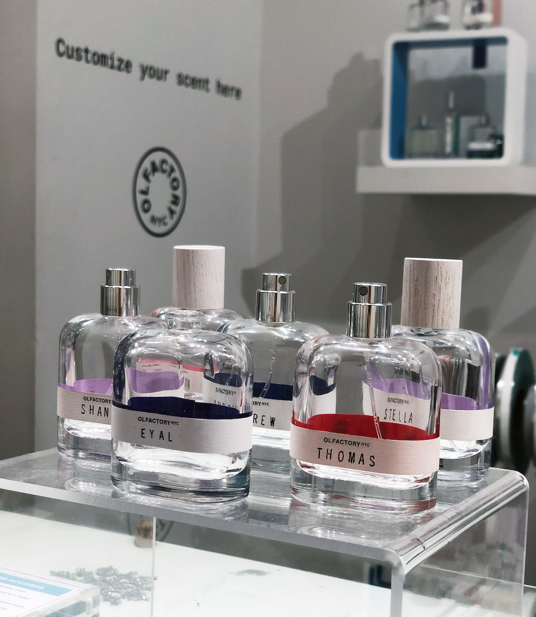 Custom fragrance labels