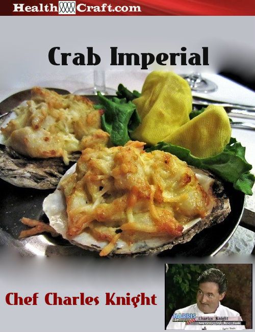 Crab Imperial recipe and video Recipes, Crab imperial, Food