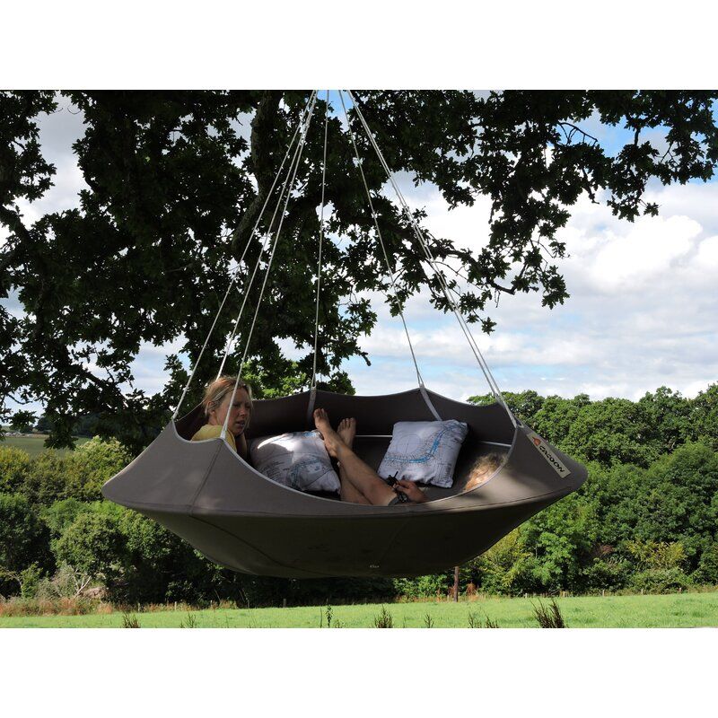 Single tree hammock stand