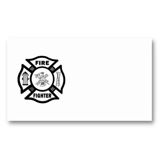 fire fighter maltese fire department business cards pinterest