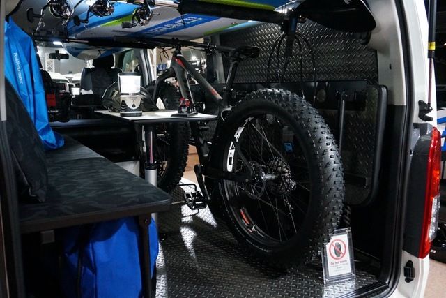 ハイエース 自転車
