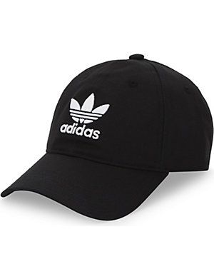ADIDAS ORIGINALS Trefoil cotton cap (Black | Casquette adidas
