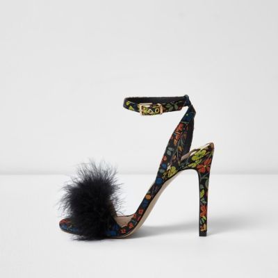 River Island Shoes Sandals Heels Block Heels Sandal River Island Shoes