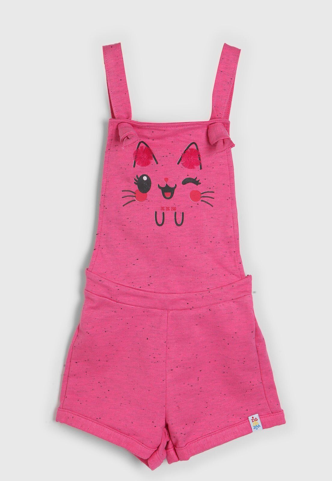 Jardineira Zig Zig Zaa Infantil Gatinho RosaGola: RedondaSobre a marca: Os produtos da Zig Zig Zaa são de altíssima qualidade, trazendo conforto e estilo ao seu consumidor.Características: Possui detalhe texturizado e amarração. Zig Zig, Rompers, Dresses, Fashion, Bib Overalls, Little Kitty, Kids Fashion, Creature Comforts, Products