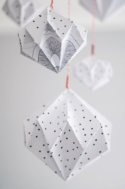 Origami Diamanten #origamianleitungen
