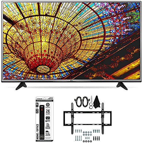 Bundle Includes Lg 49uh6030 49 Inch 4k Uhd Smart Tv Flat Tilt Wall Mount Kit Ultimate Bundle For 32 60 Inch Tvs 6 Outlet Pow Led Tv Dual Usb Samsung Smart Tv