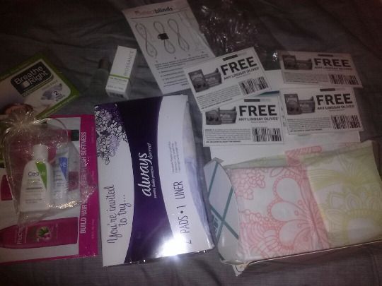 free samples of liners pads lotion breathe strips and more i love free always samples