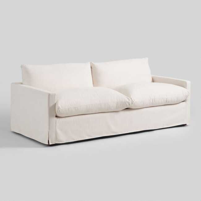 Ivory Feather Filled Brynn Sofa Deep Sofa Sofa Furniture