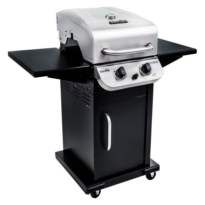 Char Broil Performance 2 Burner Cabinet Gas Grill 463673517 Burner Cabinet Gas Grill