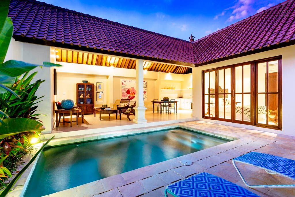 Villa Atma 5mins To Seminyak Center Villas For Rent Small Villa Bali House Villa Design