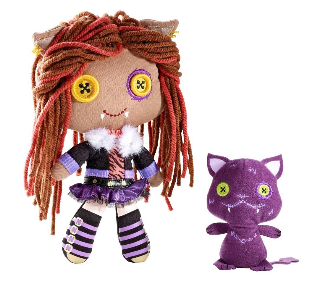 monster high stuffed dolls