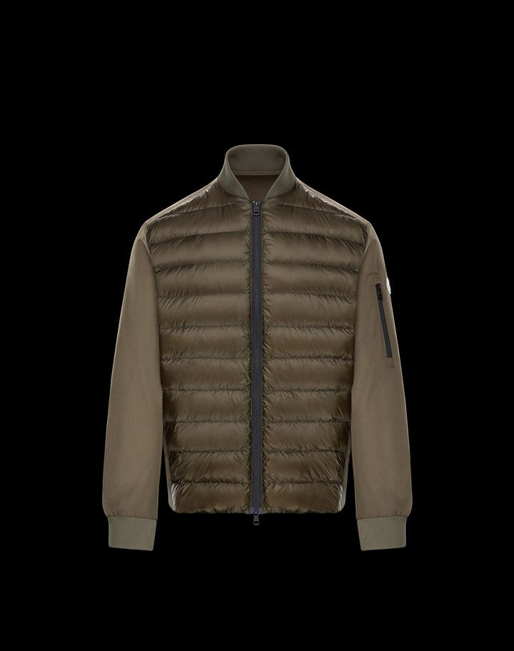 moncler striped technical menuire sport jacket