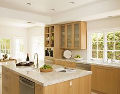 Maple Cabinets White Countertops Maple Kitchen Cabinets Kitchen Renovation Kitchen Backsplash Designs
