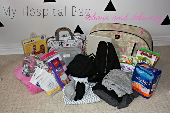 My Hospital Bag Labour And Delivery Someday Pinterest Hospital Bag Labor And Delivery